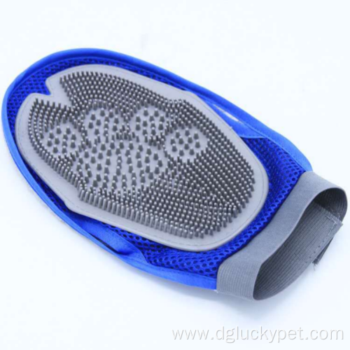 Deshedding Glove Dog Pet Massage Bathing